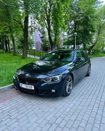 bmw seria 3 BMW Seria 3 cena 74900 przebieg: 165000, rok produkcji 2015 z Biała